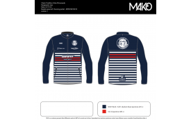 PROMO  ! Mako 2024 - Maillot vélo manches longues mi saison - HOMME - MVH1