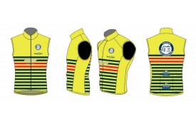 Gilet coupe vent sans manche FEMME Jaune fluo - Marque TACTIC - 4105